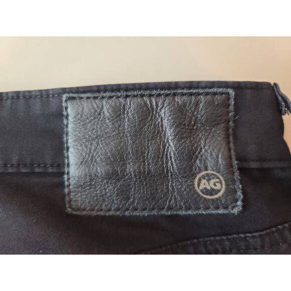 AG Adriano Goldschmied Everett slim straight black pants - 30 x 32 - Picture 8 of 10